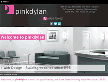 Tablet Screenshot of pinkdylan.co.uk